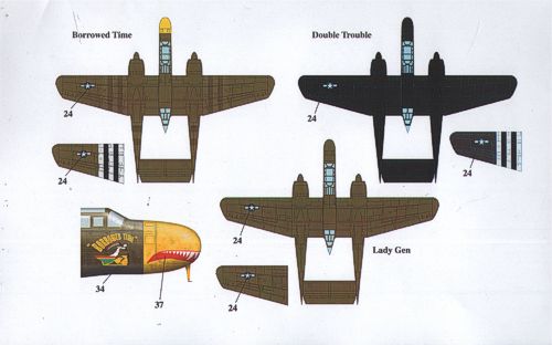 Eagle Cal 72148 1:72 Northrop P-61A Black Widow