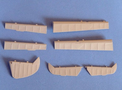 Eagle Parts 32033 1:32 Messerschmitt Bf-109E-1/3/7 Linen Covered Control Surfaces