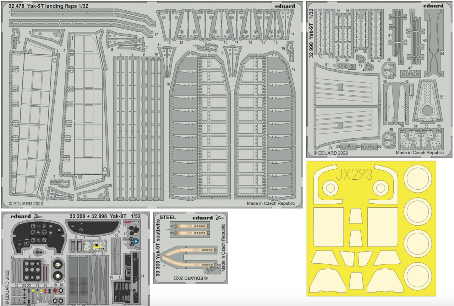 Eduard Big-Ed BIG33144 1:32 Yakovlev Yak-9T