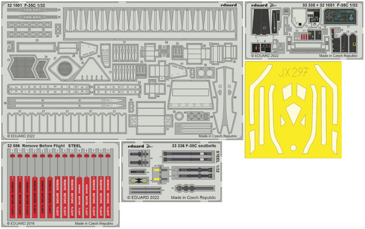 Eduard Big-Ed BIG33147 1:32 Lockheed-Martin F-35C Lightning II