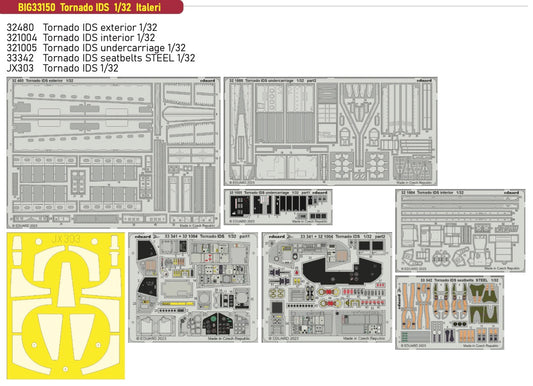 Eduard Big-Ed BIG33150 1:32 Panavia Tornado IDS