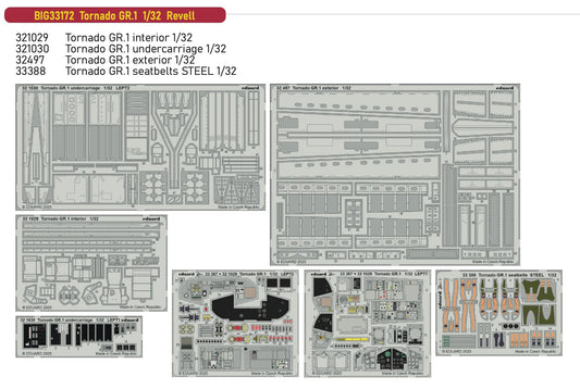 Eduard Big-Ed BIG33172 1:32 Panavia Tornado GR.1