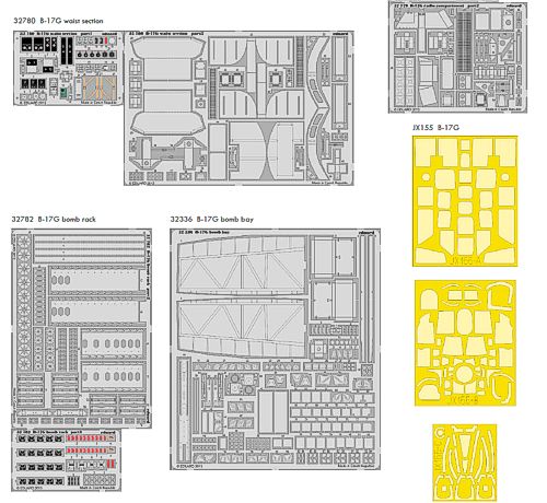 Eduard Big-Ed BIG3332 1:32 Boeing B-17G Flying Fortress. - PART I