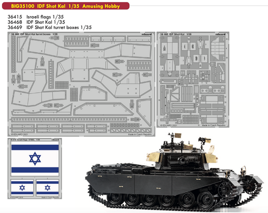 Eduard Big-Ed BIG35100 1:35 IDF Shot Kal