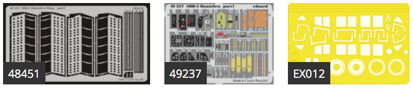 Eduard Big-Ed BIG4808 1:48 Douglas SBD-3 DAUNTLESS