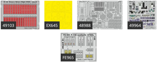 Eduard Big-Ed BIG49222 1:48 F-15E Eagle to be used with Great Wall Hobby