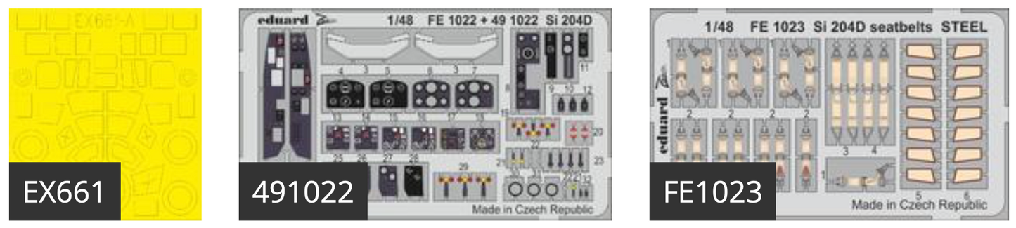 Eduard Big-Ed BIG49235 1:48 Siebel Si-204D
