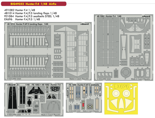 Eduard Big-Ed BIG49252 1:48 Hawker Hunter F.4