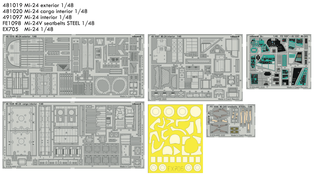 Eduard Big-Ed BIG49260 1:48 Mil Mi-24V