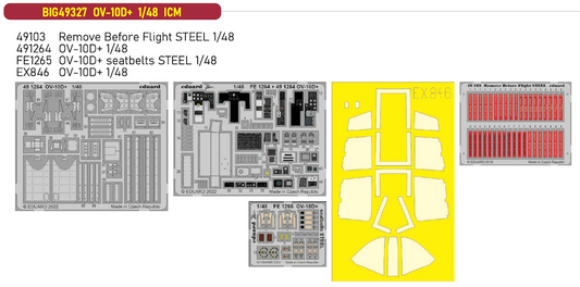 Eduard Big-Ed BIG49327 1:48 North-American/Rockwell OV-10D+ Bronco