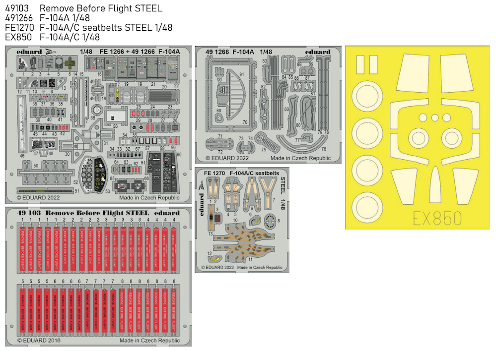 Eduard Big-Ed BIG49335 1:48 Lockheed F-104C Starfighter