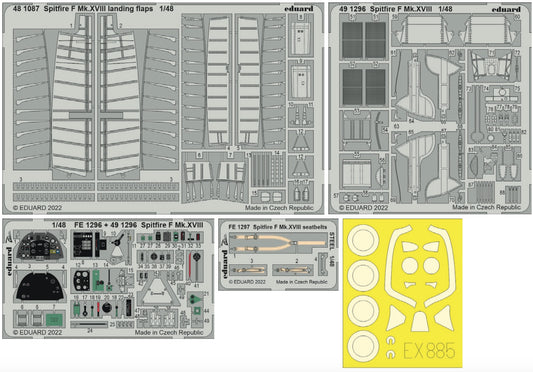 Eduard Big-Ed BIG49348 1:48 Supermarine Spitfire F Mk.XVIII