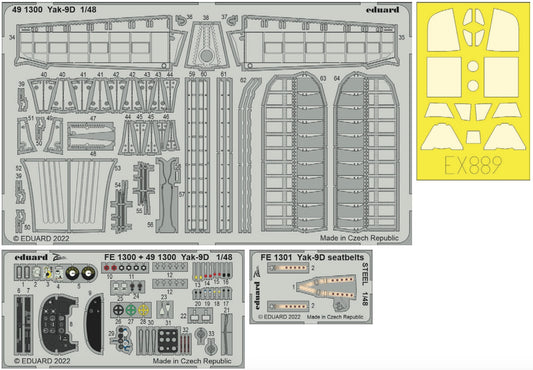 Eduard Big-Ed BIG49351 1:48 Yakovlev Yak-9D