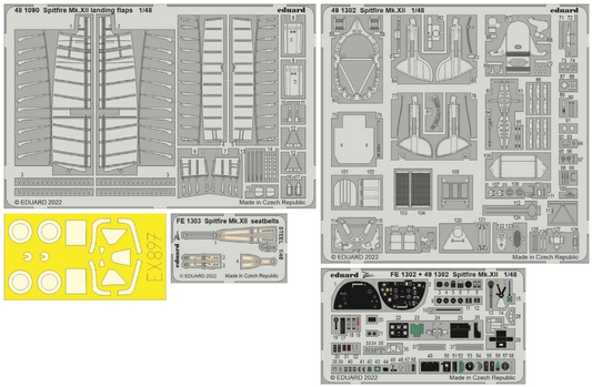 Eduard Big-Ed BIG49353 1:48 Supermarine Spitfire Mk.XII