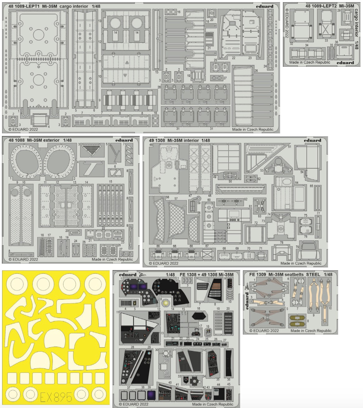 Eduard Big-Ed BIG49355 1:48 Mil Mi-35M