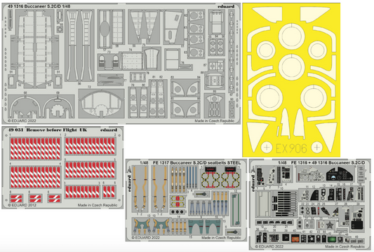 Eduard Big-Ed BIG49358 1:48 Blackburn Buccaneer S.2C/D