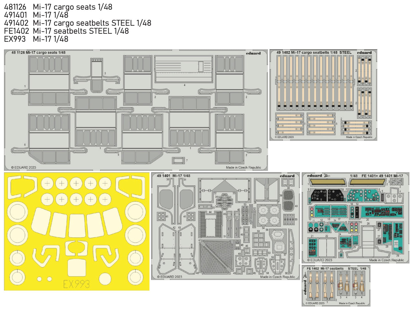 Eduard Big-Ed BIG49396 1:48 Mil Mi-17