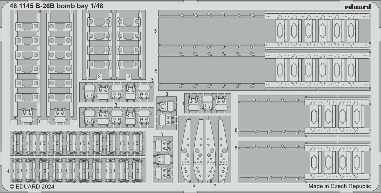 Eduard Big-Ed BIG49422 1:48 Martin B-26B Marauder PART II