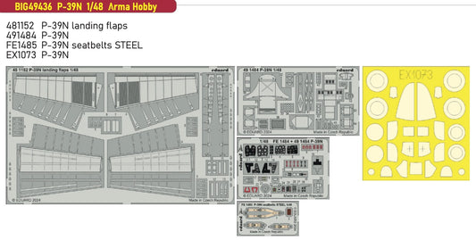 Eduard Big-Ed BIG49436 1:48 Bell P-39N Airacobra