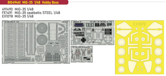 Eduard Big-Ed BIG49441 1:48 Mikoyan MiG-35