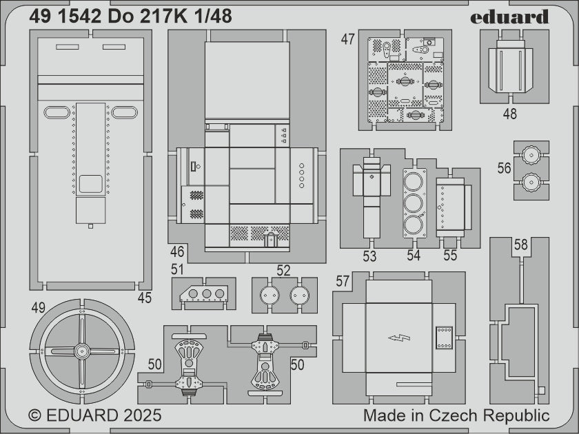 Eduard Big-Ed BIG49461 1:48 Dornier Do-217K