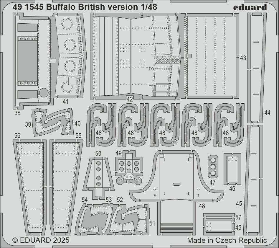 Eduard Big-Ed BIG49463 1:48 Brewster Buffalo British version