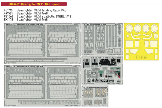 Eduard Big-Ed BIG49469 1:48 Bristol Beaufighter Mk.VI