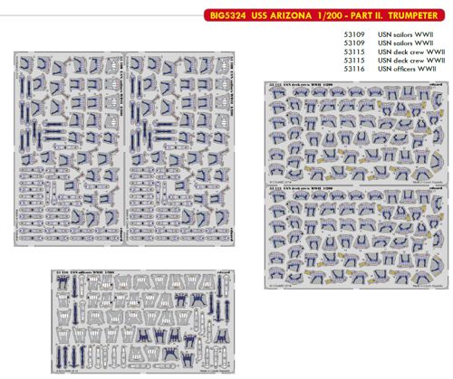 Eduard Big-Ed BIG5324 1:200 USS Arizona PART II.