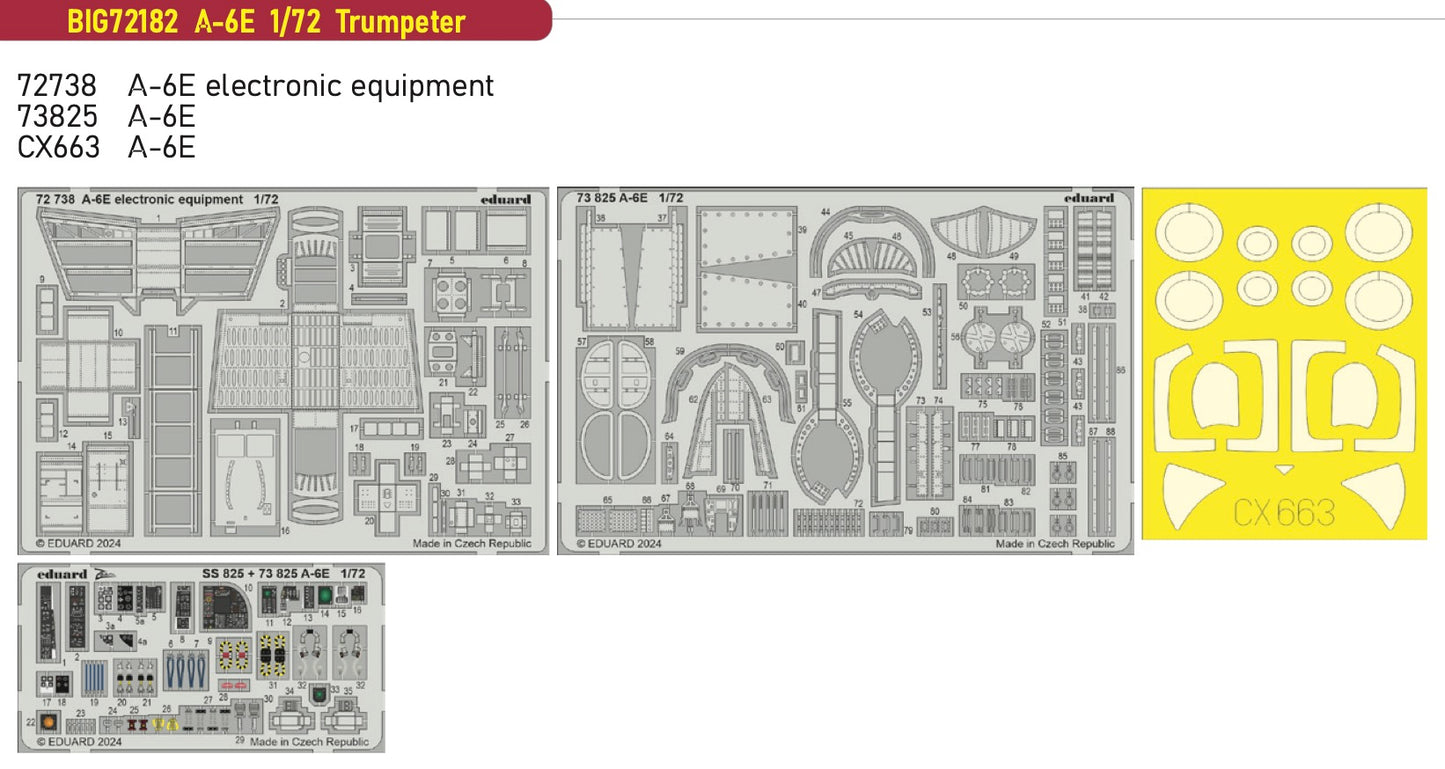 Eduard Big-Ed BIG72182 1:72 Grumman A-6E Intruder