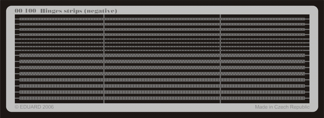 Eduard 00100  Rivet strips (negative)