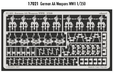 Eduard 17021 1:350 German AA Weapons WWII