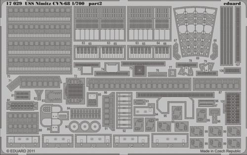 Eduard 17029 1:700 USS Nimitz CVN-68