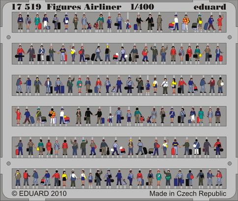 Eduard 17519 1:400 Airliner passenger figures