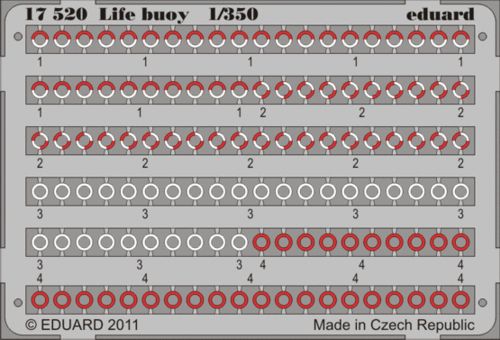 Eduard 17520 1:350 Life Buoy