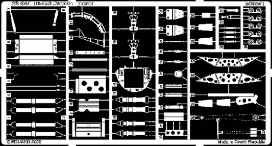 Eduard 32044 1:32 Fieseler Fi-156C 'Storch'/'Criquet'