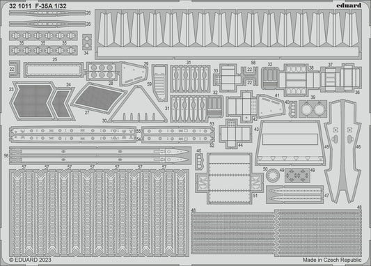 Eduard 321011 1:32 F-35A Lightning II  to be used with Trumpeter