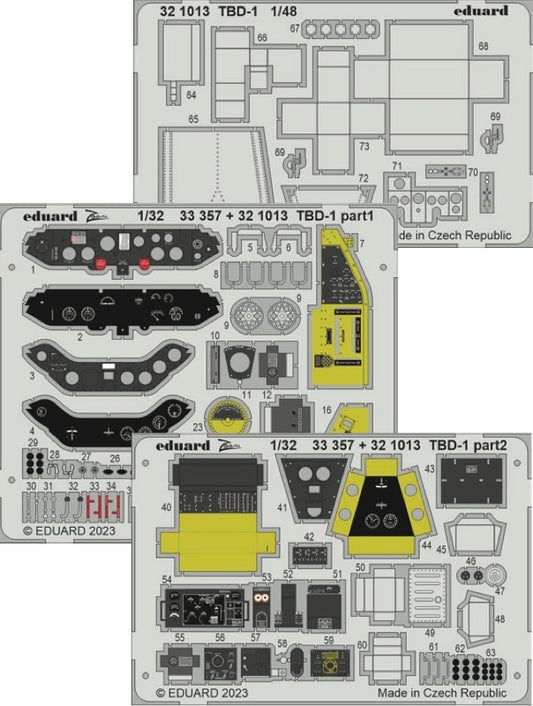 Eduard 321013 1:32 TBD-1 Devastator