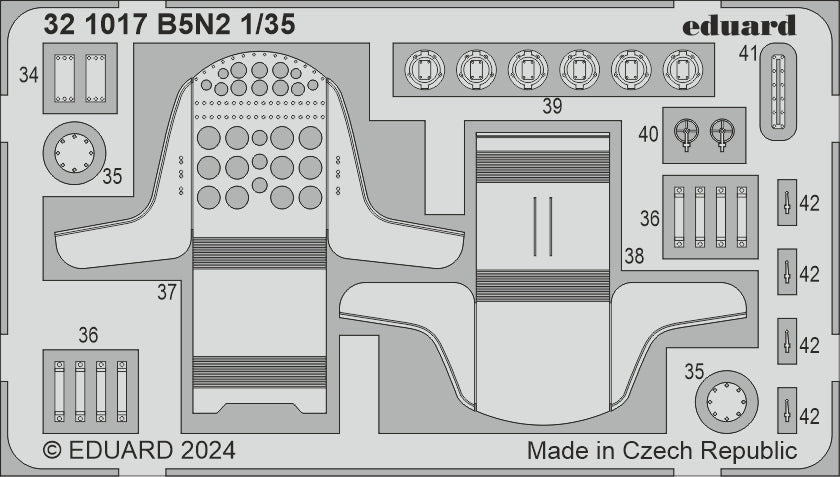 Eduard 321017 1:35 Nakajima B5N2 Type 97 Kate
