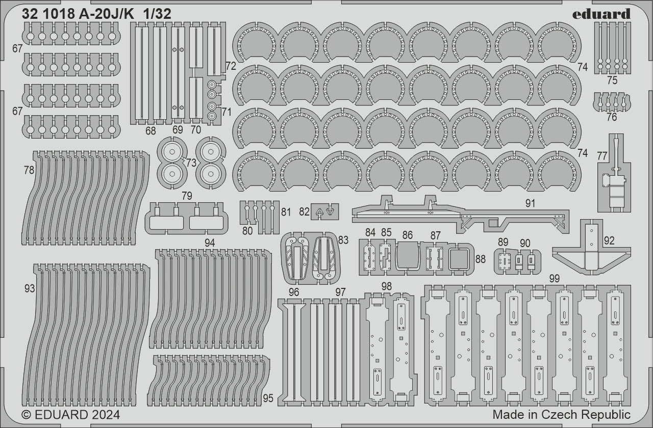 Eduard 321018 1:32 Douglas A-20J/K Havoc