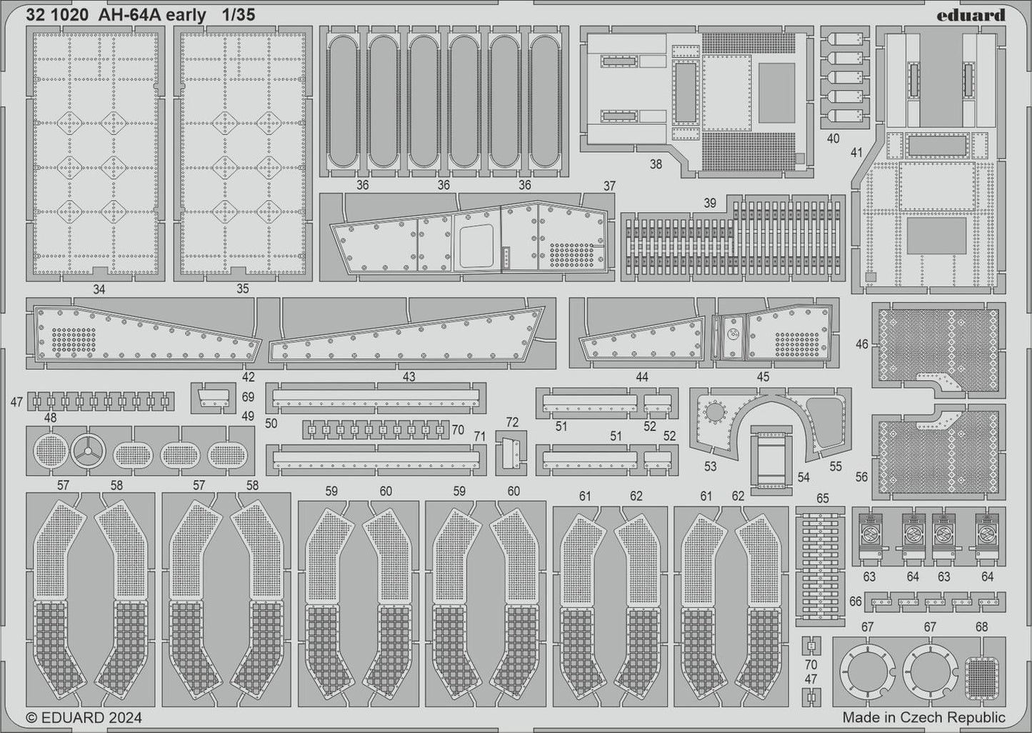 Eduard 321020 1:32 AH-64A Early