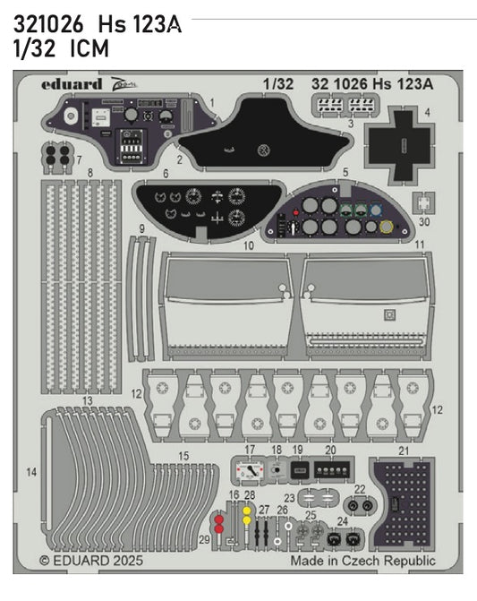 Eduard 321026 1:32 Henschel Hs-123A