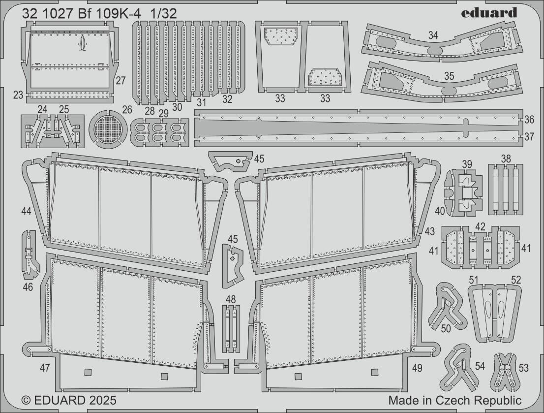 Eduard 321027 1:32 Messerschmitt Bf-109K-4