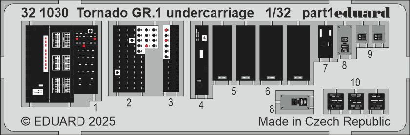Eduard 321030 1:32 Panavia Tornado GR.1 undercarriage details