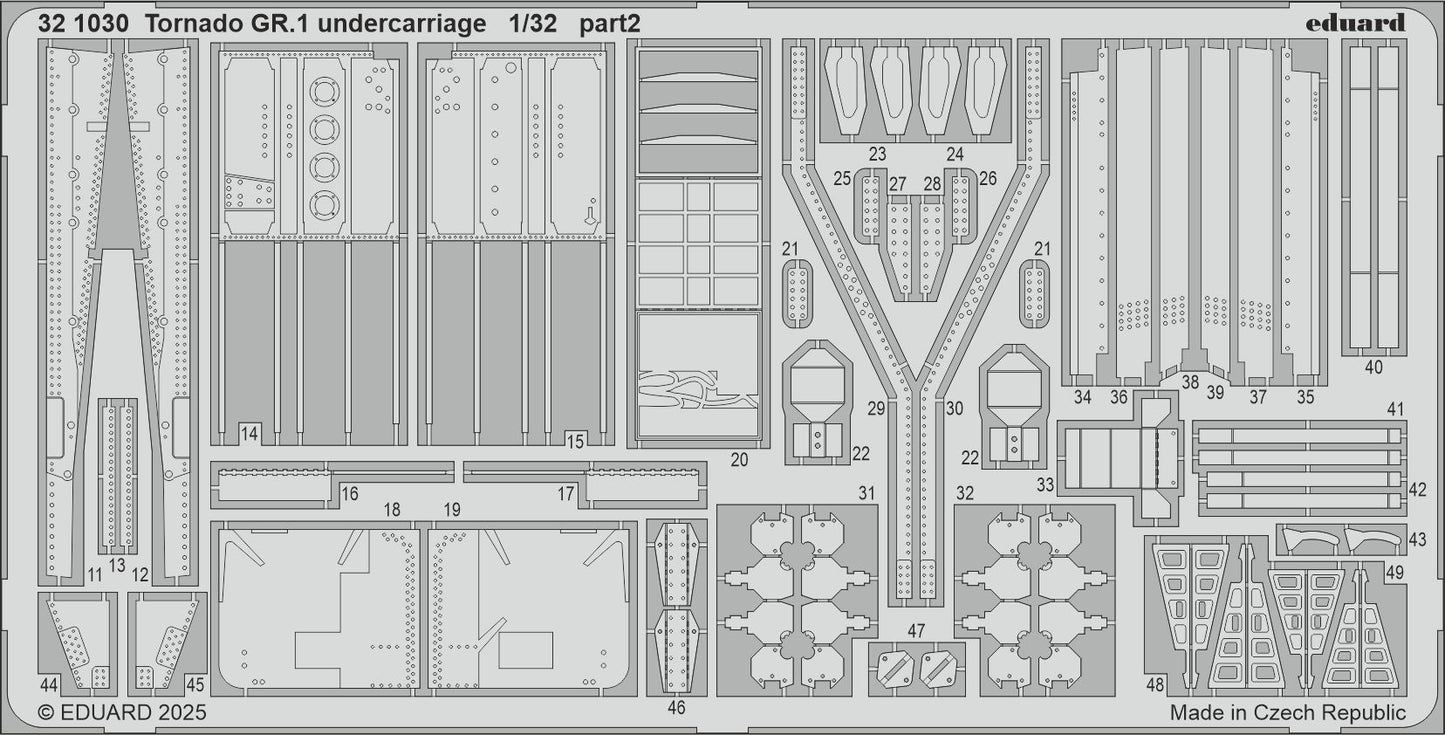 Eduard 321030 1:32 Panavia Tornado GR.1 undercarriage details