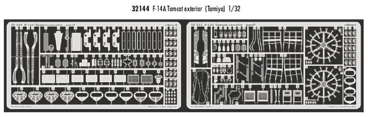 Eduard 32144 1:32 Grumman F-14A Tomcat exterior