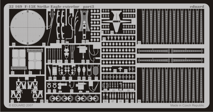 Eduard 32169 1:32 McDonnell F-15E Strike Eagle exterior