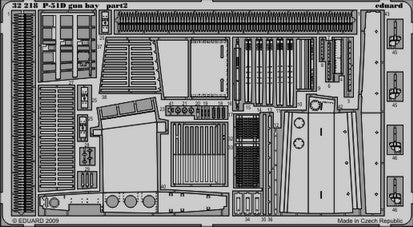 Eduard 32218 1:32 North-American P-51D Mustang gun bay