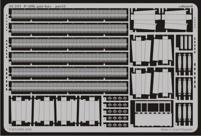 Eduard 32221 1:32 Curtiss P-40K Warhawk gun bay