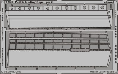 Eduard 32222 1:32 Curtiss P-40K Warhawk landing flaps