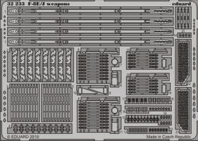 Eduard 32233 1:32 Vought F-8E/F-8J Crusaders weapon